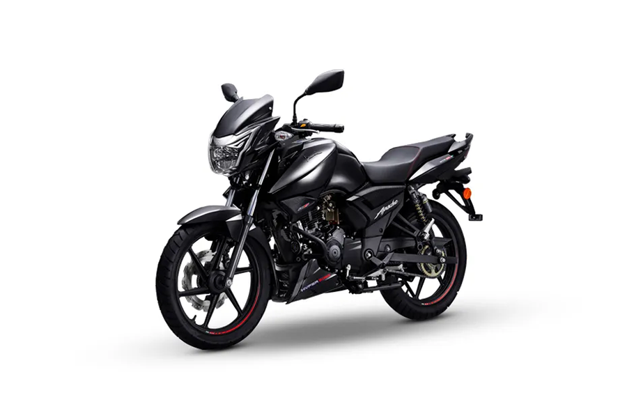 TVS Apache RTR 160 (GLOSSY BLACK)
