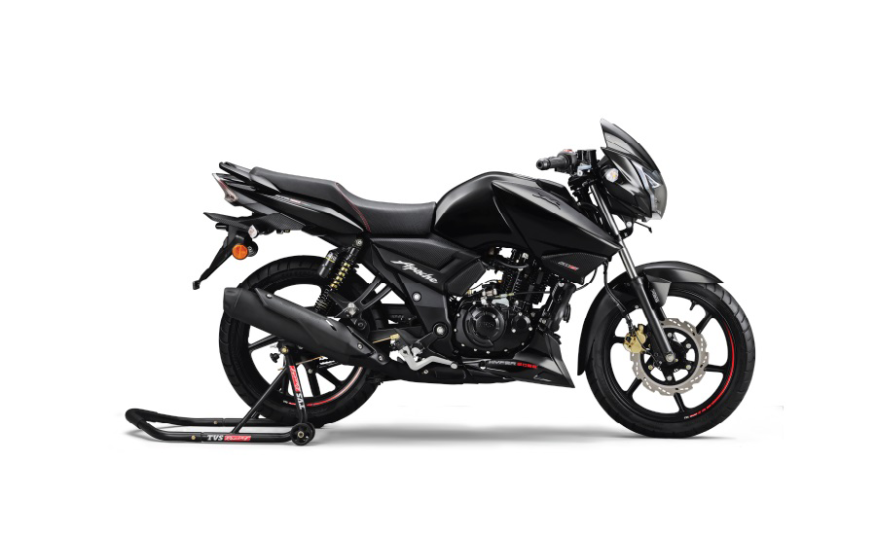 TVS Apache RTR 160 (GLOSSY BLACK)