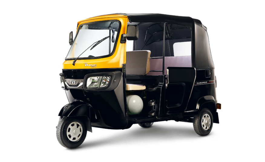 TVS King Deluxe (Glossy Black)