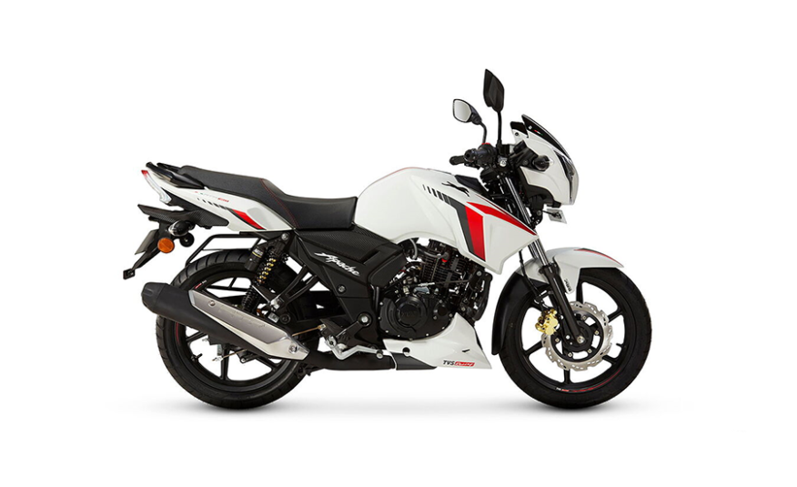 TVS Apache RTR 160 (PEARL WHITE)