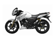 TVS Apache RTR 180 (Pearl White)