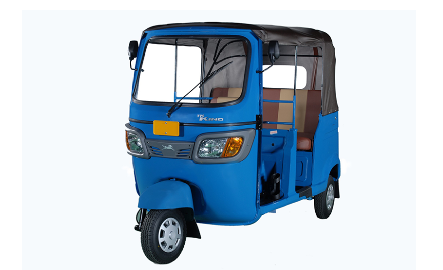 TVS King Deluxe (Neptune Blue)