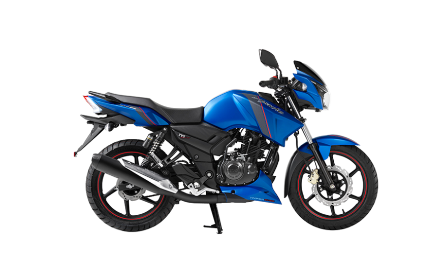 TVS Apache RTR 160 (MATTE BLUE)