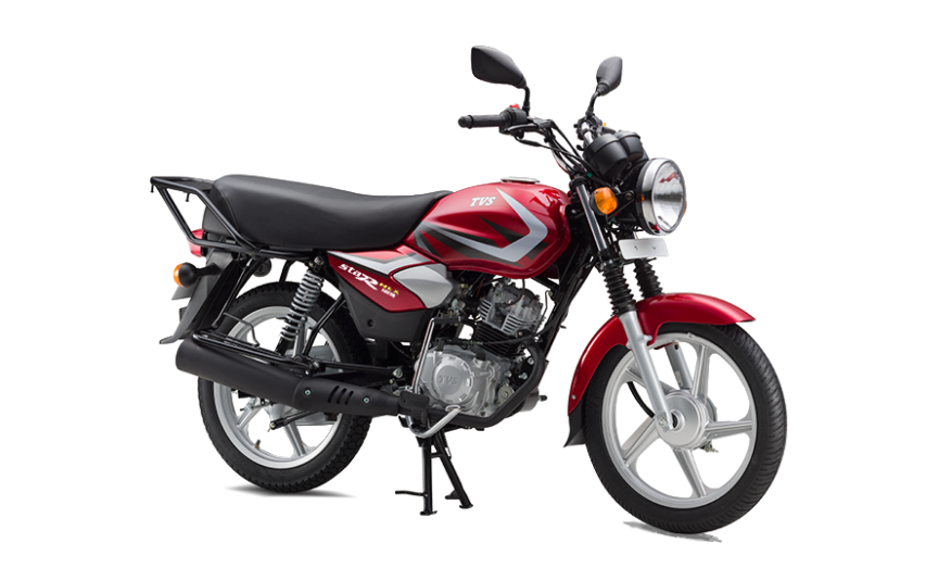 TVS HLX 125 (Flame Red)