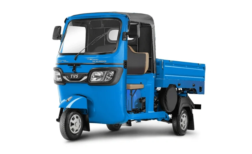 TVS King Kargo (Neptune Blue)