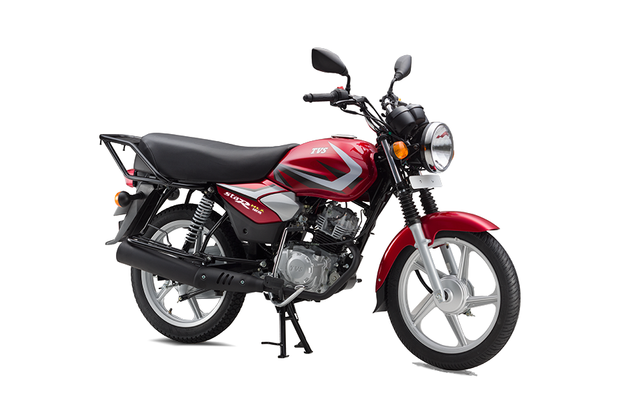 TVS HLX 125 (Flame Red)