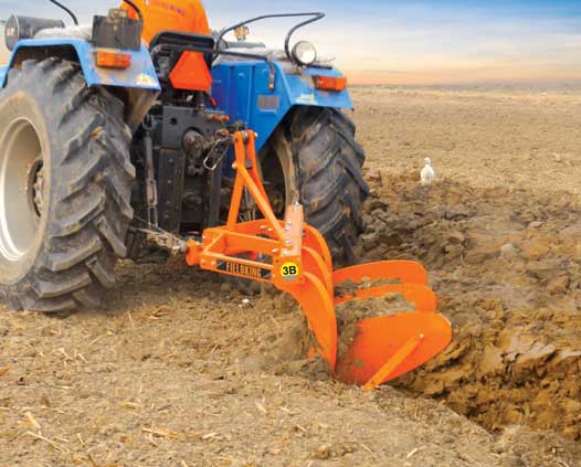 Mounted Mould Board Plough