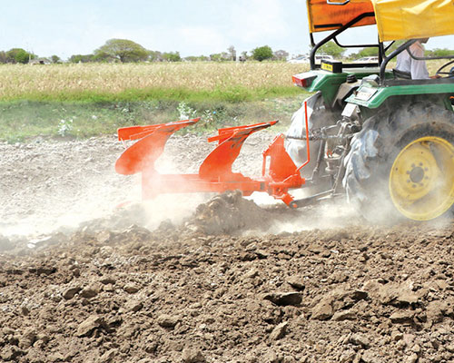 Reversible Manual Plough