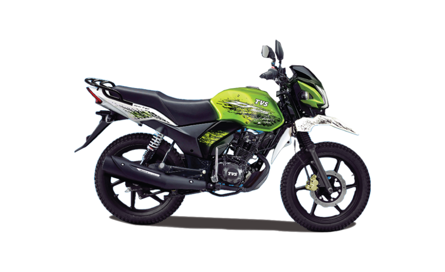 TVS ZT 125 (Green & White)