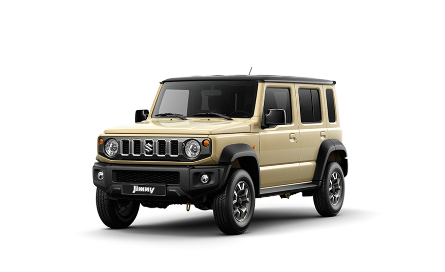 JIMNY (Chiffon Ivory Metallic + Bluish  Black Pearl)