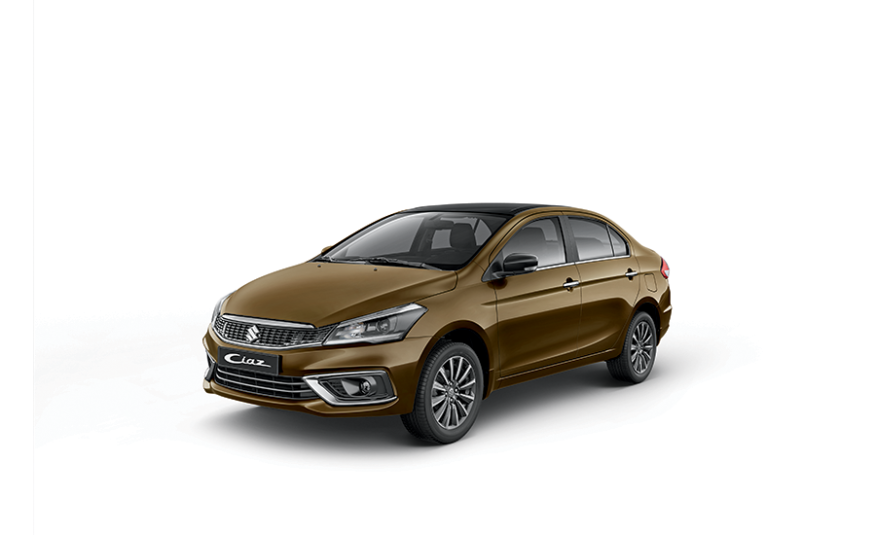Ciaz (Dignity Brown Pearl Metallic + Midnight Black)
