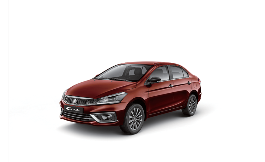 Ciaz (Opulent Red Pearl Metallic + Midnight Black)