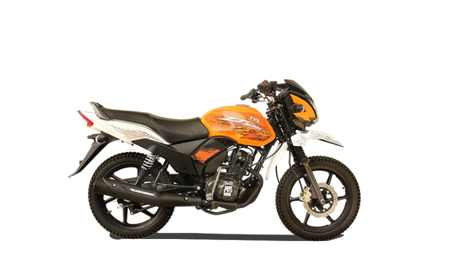 TVS ZT 125 (Orange & White)